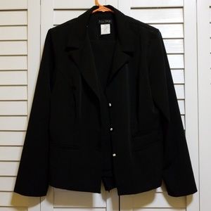 Black 3 piece Blu Sage suit